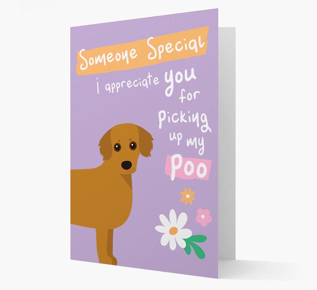 'Someone Special' - Personalized {breedFullName} Card