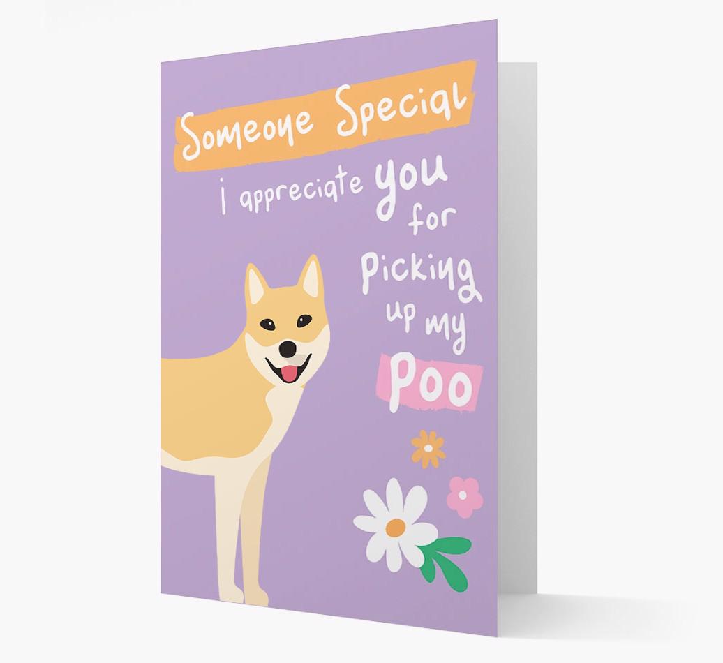 'Someone Special' - Personalized {breedFullName} Card