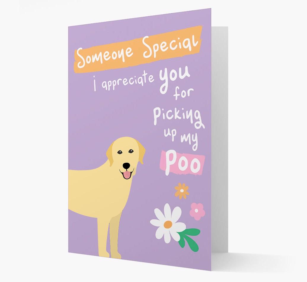 'Someone Special' - Personalized {breedFullName} Card