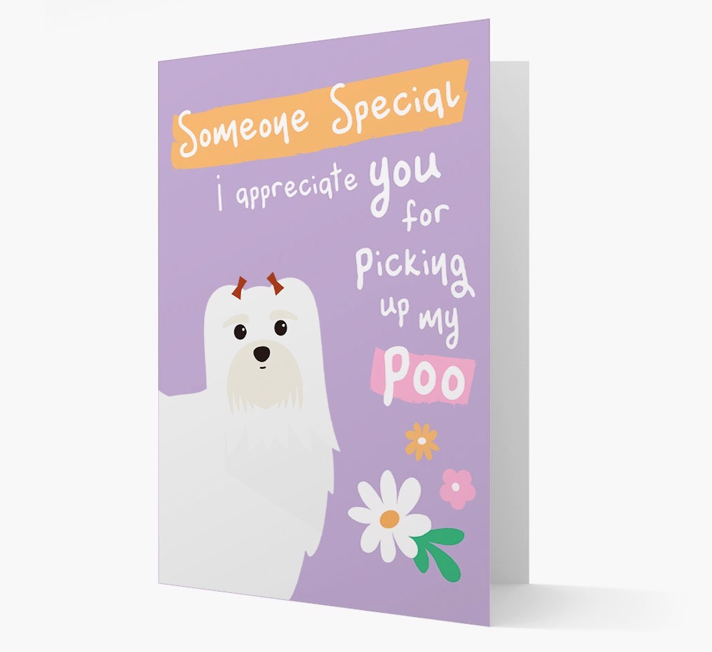 'Someone Special' - Personalized {breedFullName} Card