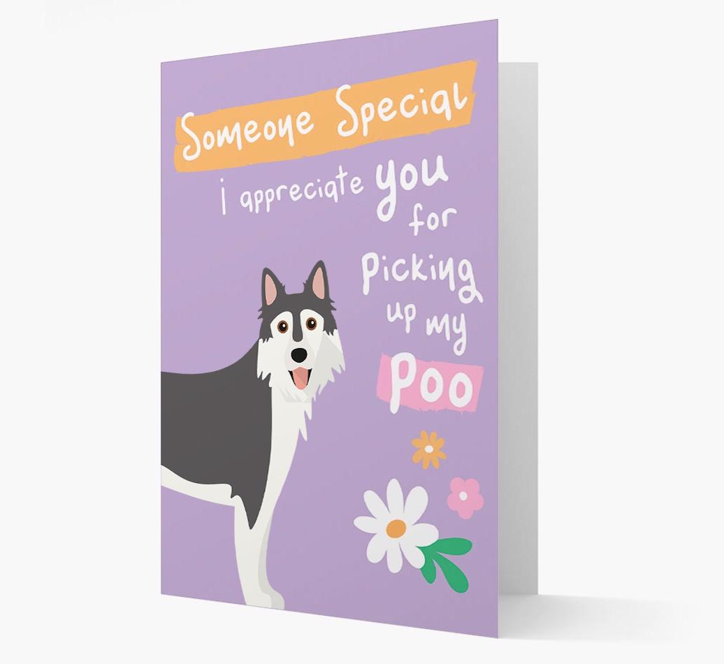 'Someone Special' - Personalized {breedFullName} Card