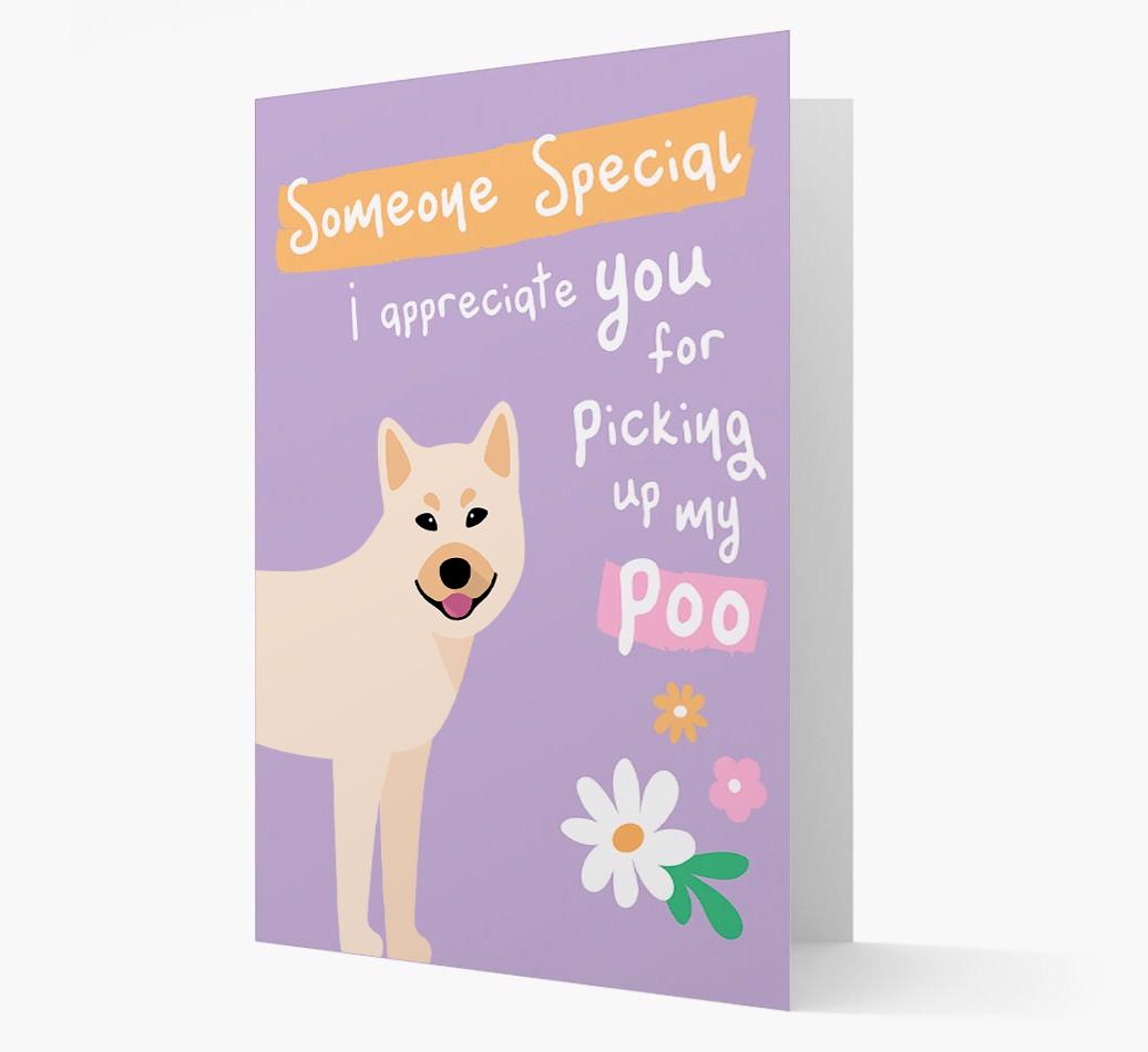 'Someone Special' - Personalized {breedFullName} Card