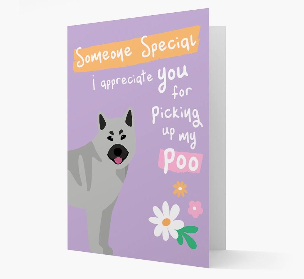 'Someone Special' - Personalized {breedFullName} Card