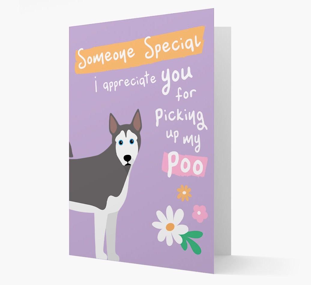 'Someone Special' - Personalized {breedFullName} Card