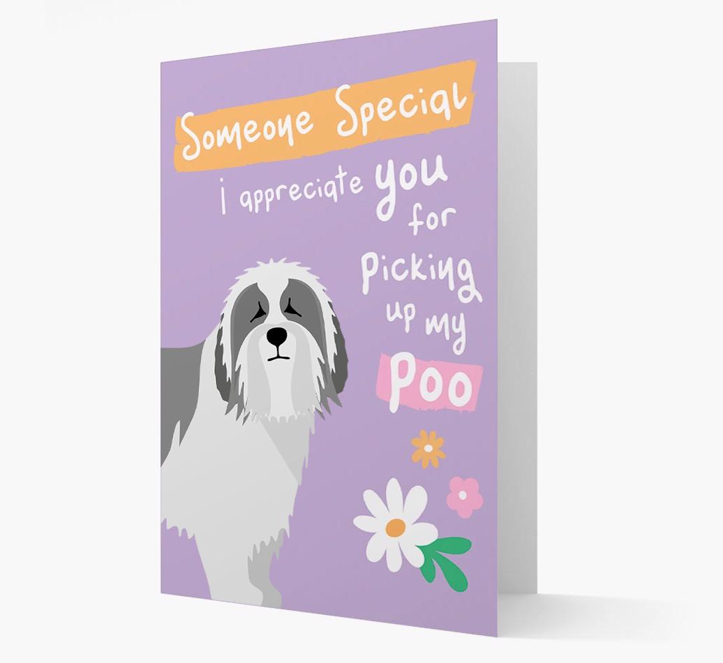 'Someone Special' - Personalized {breedFullName} Card