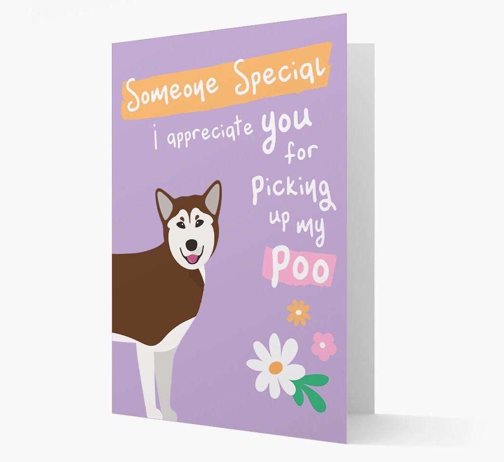'Someone Special' - Personalized {breedFullName} Card