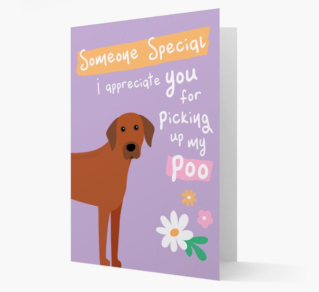 'Someone Special' - Personalized {breedFullName} Card