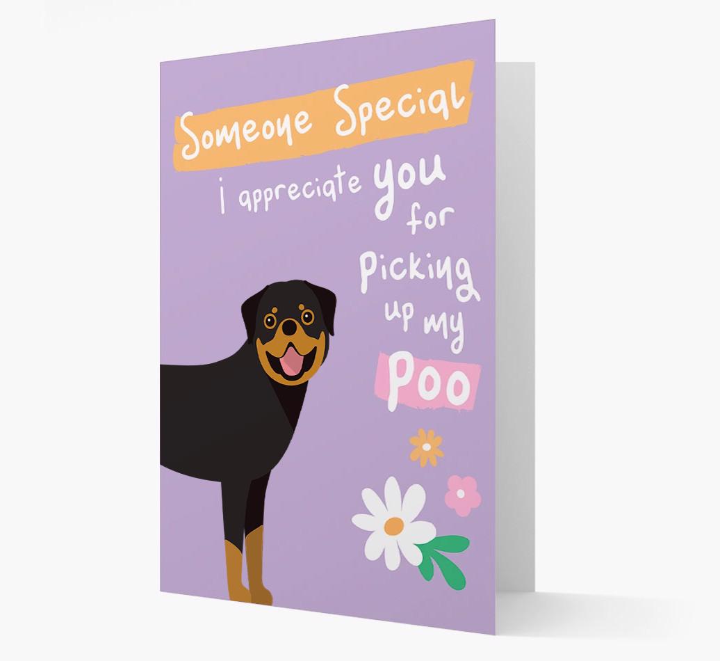 'Someone Special' - Personalized {breedFullName} Card