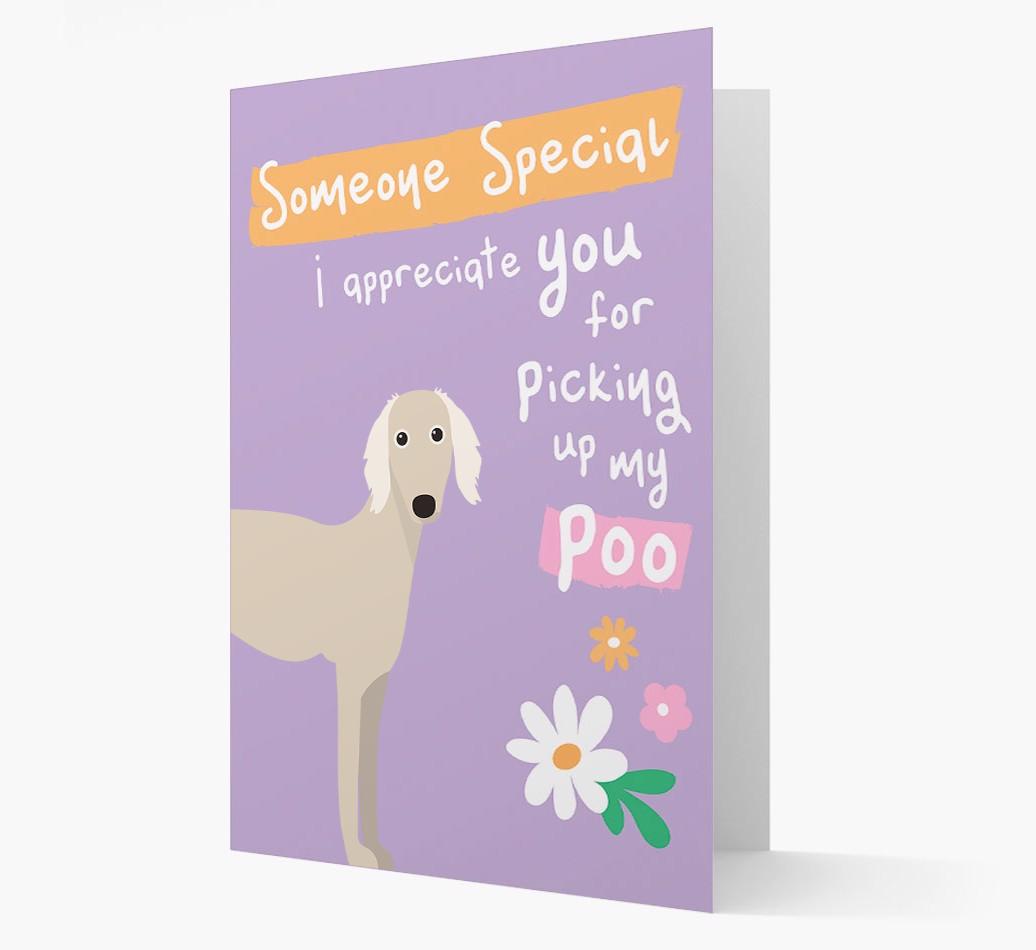 'Someone Special' - Personalized {breedFullName} Card