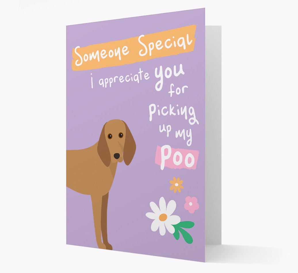 'Someone Special' - Personalized {breedFullName} Card