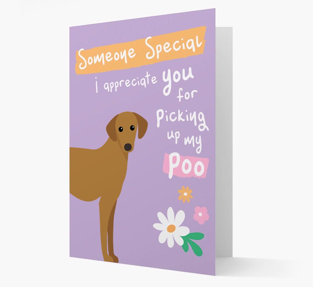 'Someone Special' - Personalized {breedFullName} Card