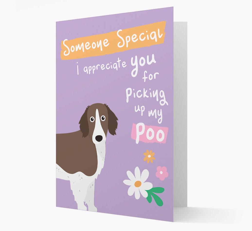 'Someone Special' - Personalized {breedFullName} Card