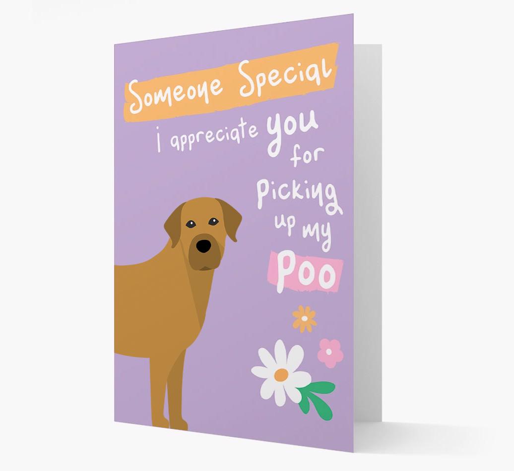 'Someone Special' - Personalized {breedFullName} Card