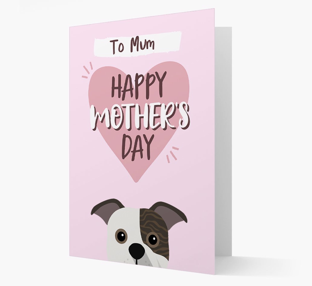 'Happy Mother's Day' - Personalised {breedFullName} Card