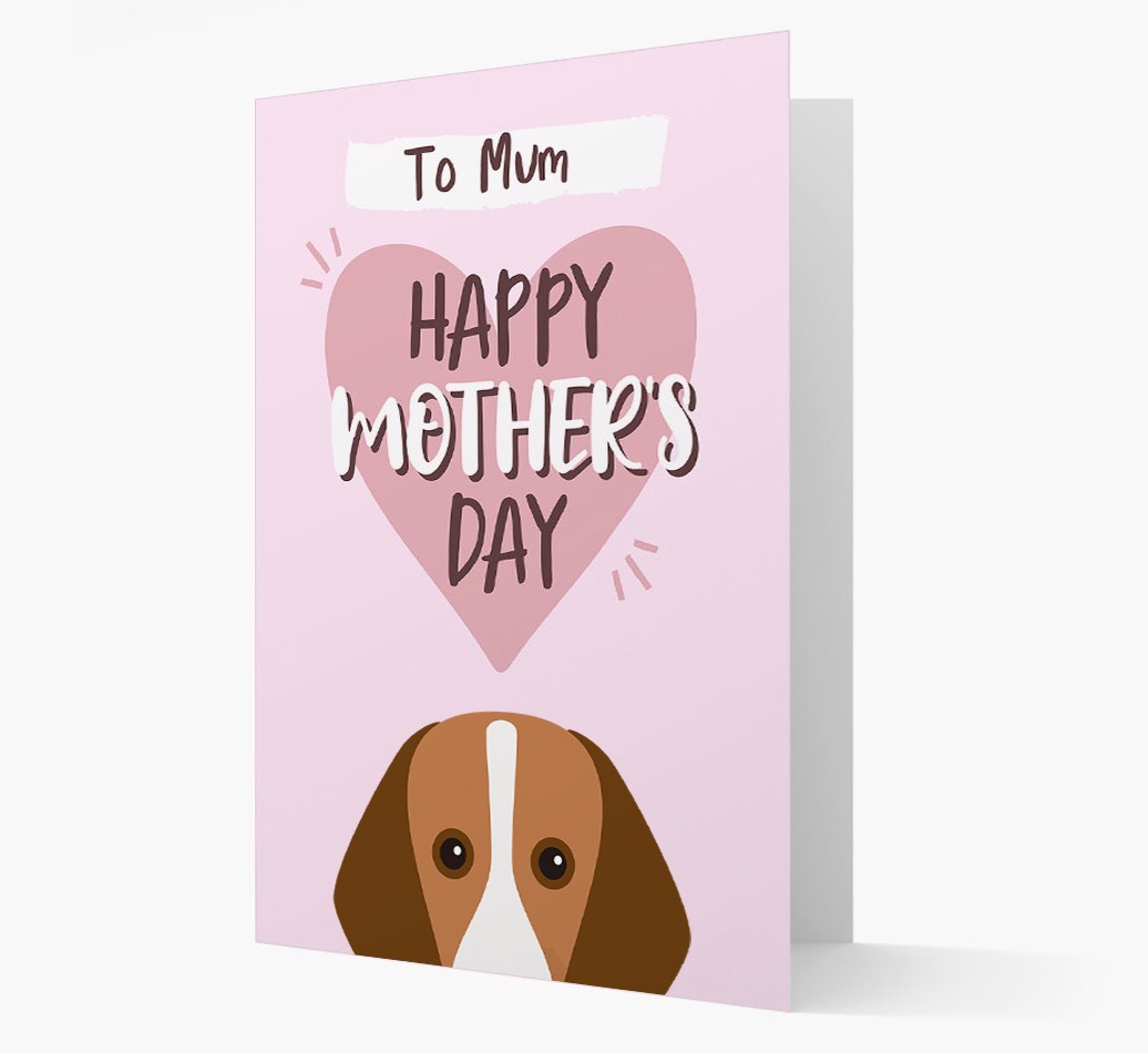 'Happy Mother's Day' - Personalised {breedFullName} Card