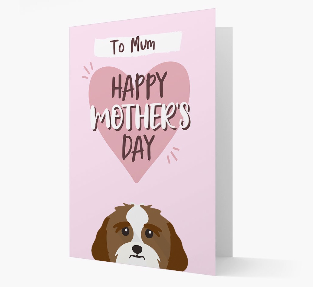 'Happy Mother's Day' - Personalised {breedFullName} Card