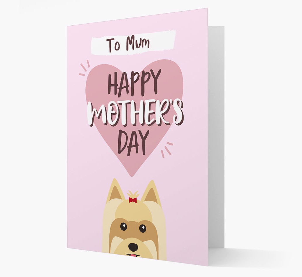 'Happy Mother's Day' - Personalised {breedFullName} Card