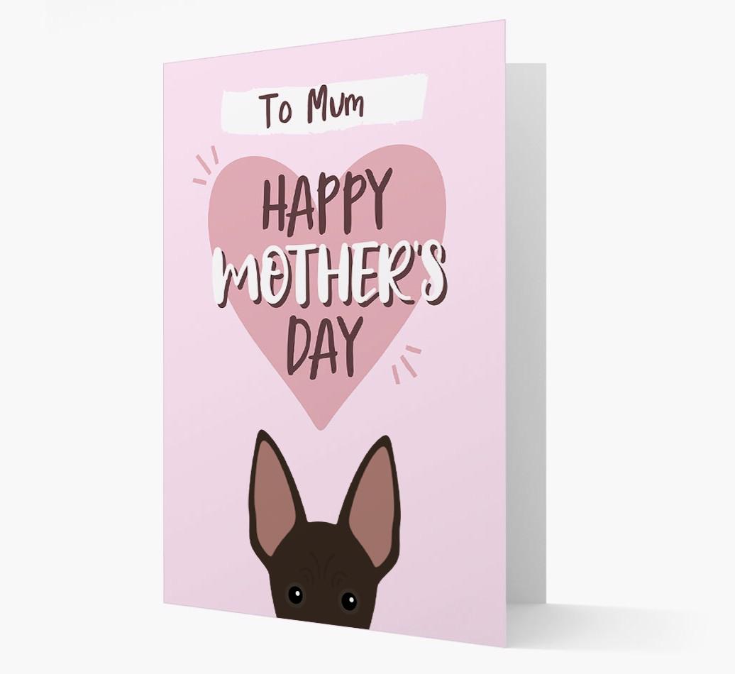'Happy Mother's Day' - Personalised {breedFullName} Card