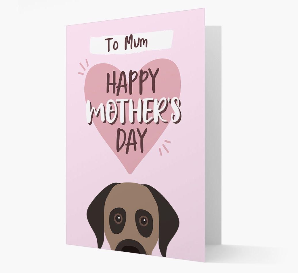'Happy Mother's Day' - Personalised {breedFullName} Card