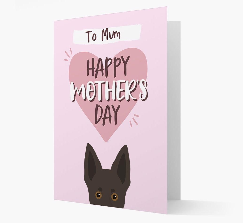 'Happy Mother's Day' - Personalised {breedFullName} Card