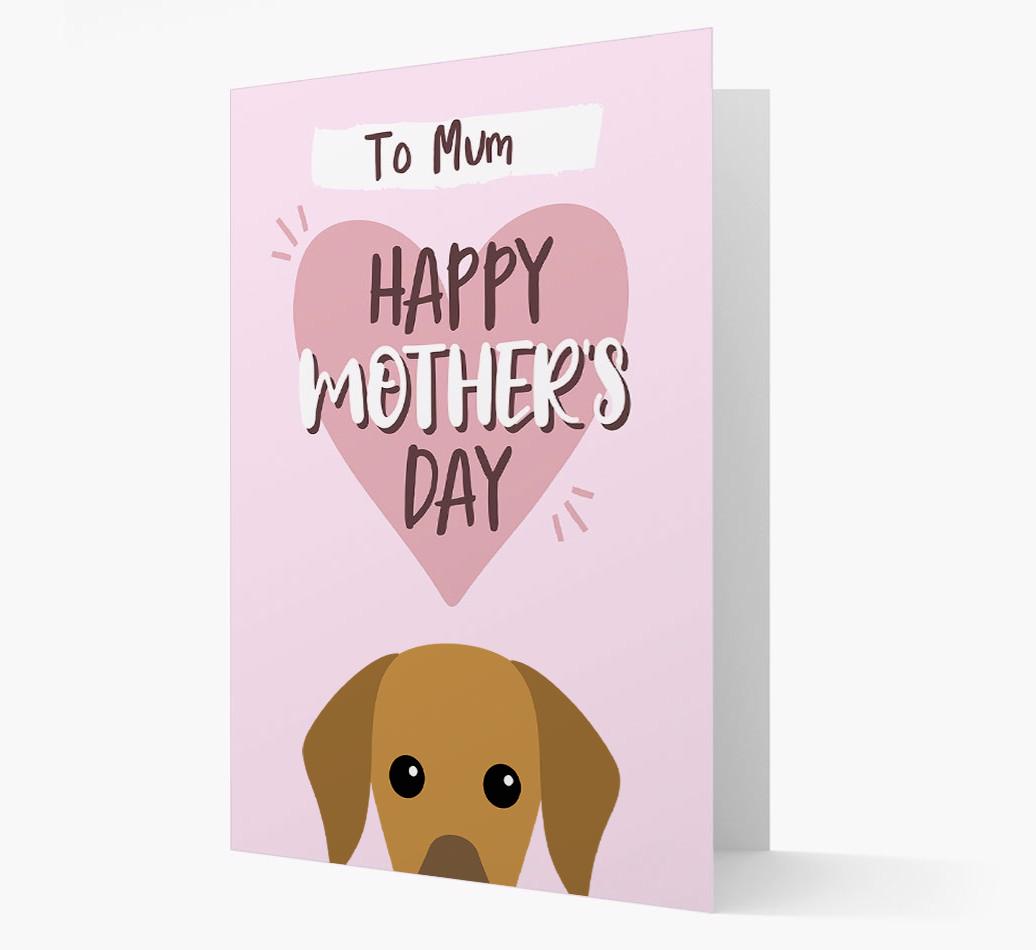 'Happy Mother's Day' - Personalised {breedFullName} Card