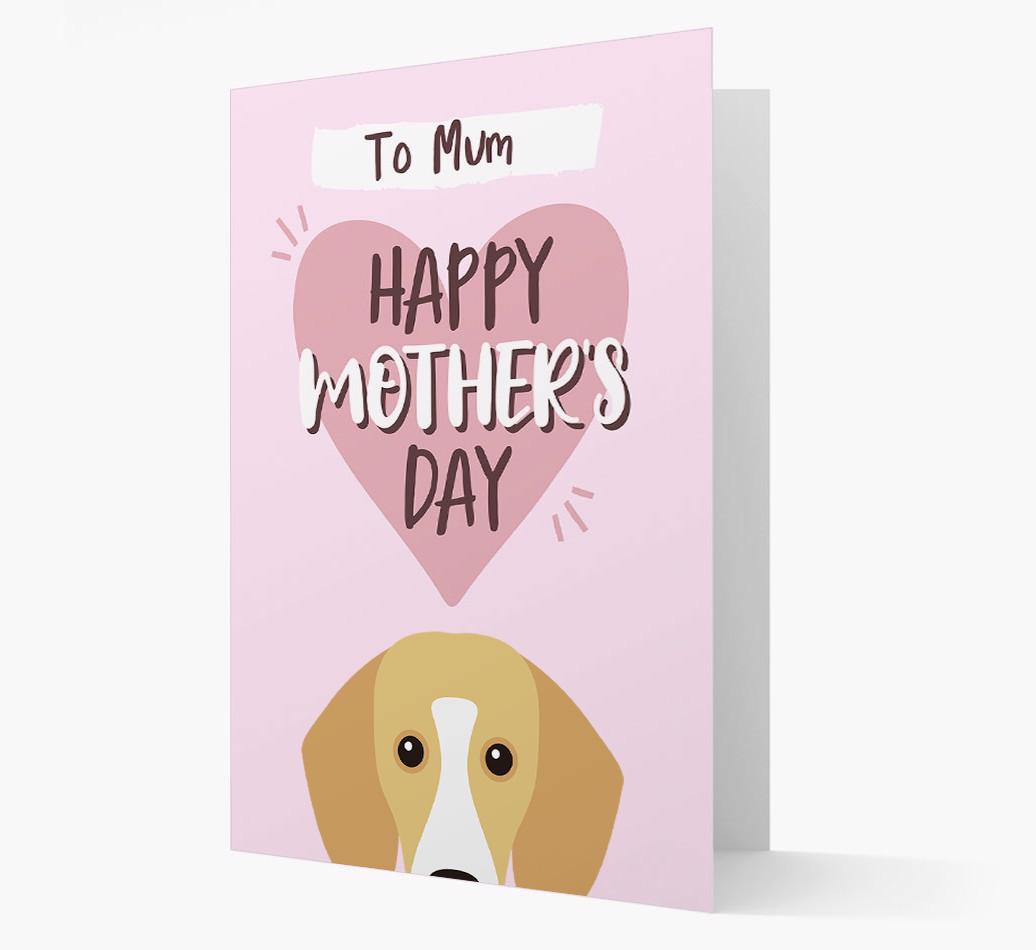 'Happy Mother's Day' - Personalised {breedFullName} Card