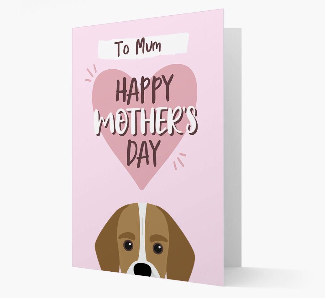 'Happy Mother's Day' - Personalised {breedFullName} Card