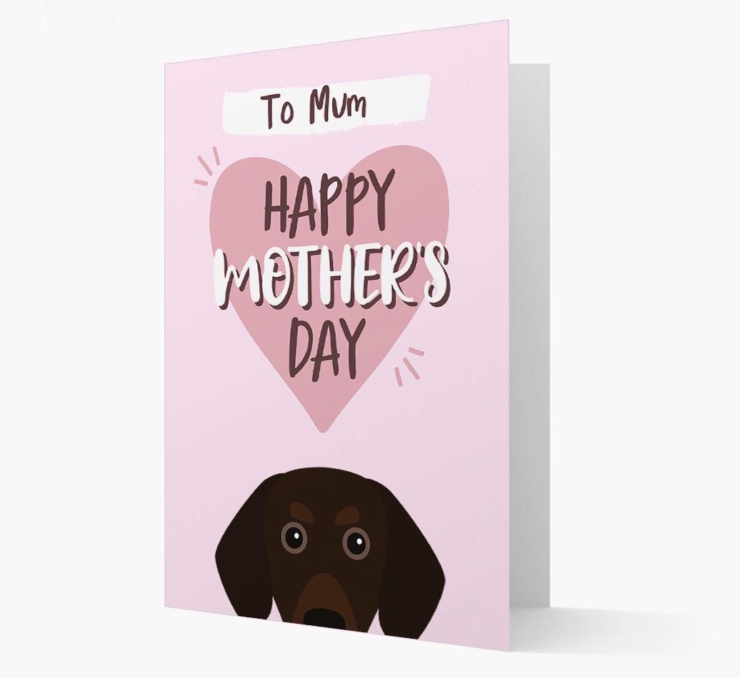 'Happy Mother's Day' - Personalised {breedFullName} Card