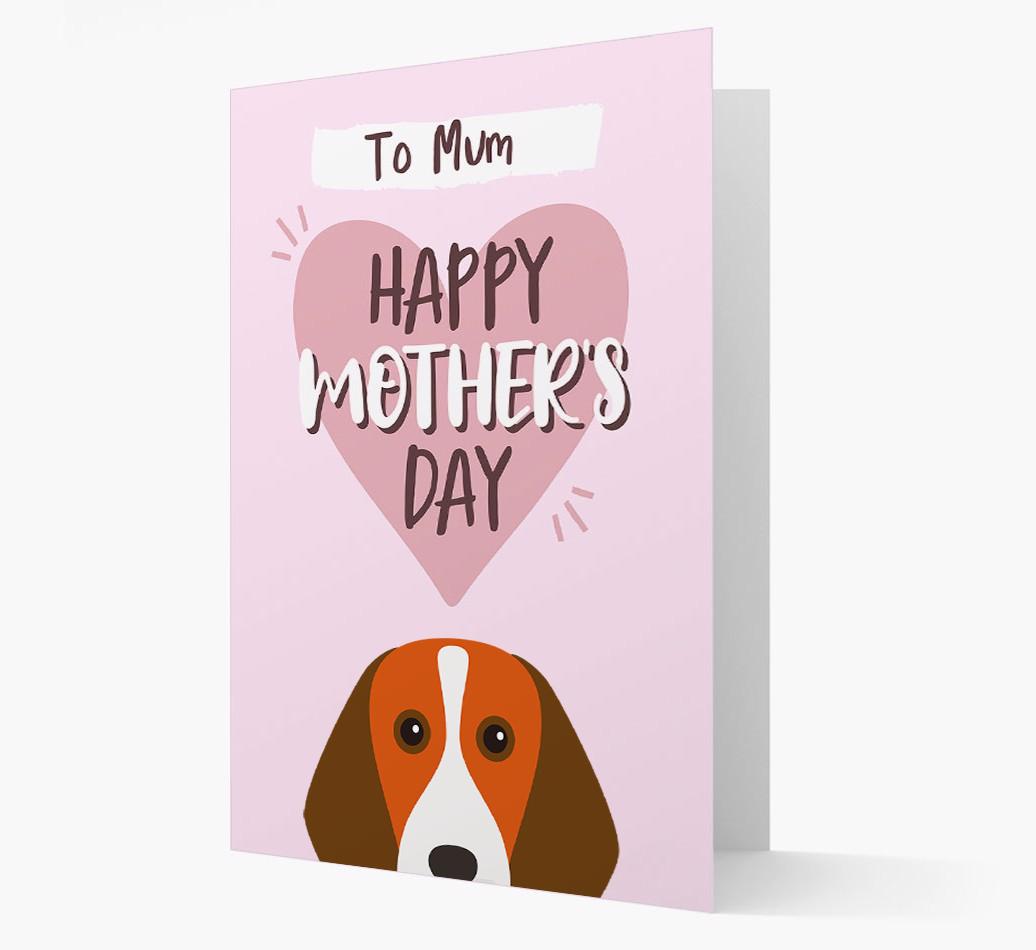 'Happy Mother's Day' - Personalised {breedFullName} Card