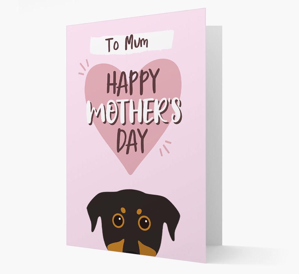'Happy Mother's Day' - Personalised {breedFullName} Card