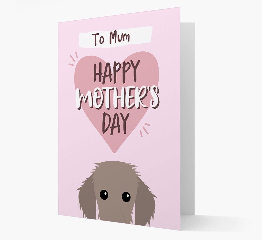 'Happy Mother's Day' - Personalised {breedFullName} Card