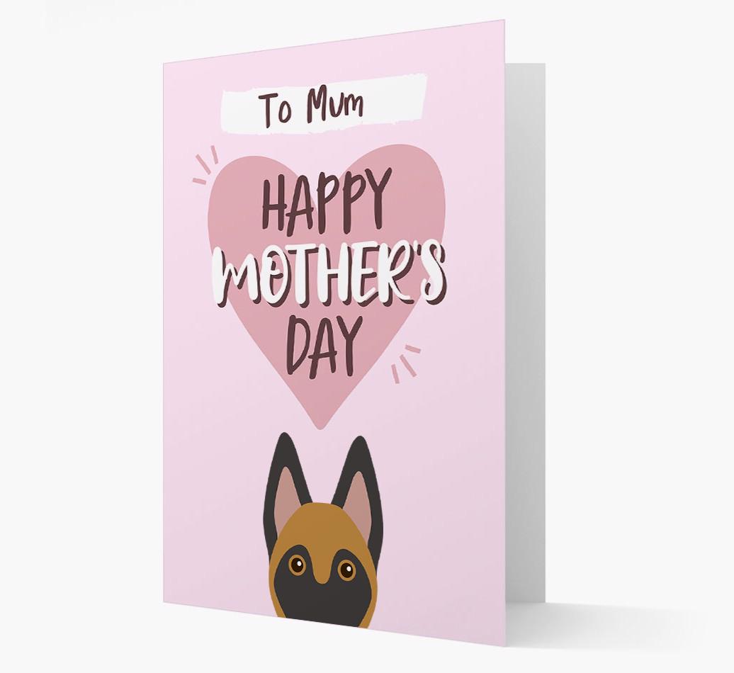 'Happy Mother's Day' - Personalised {breedFullName} Card