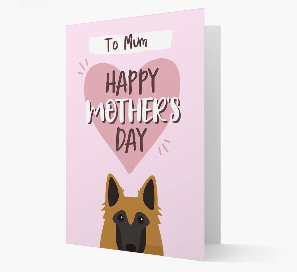 'Happy Mother's Day' - Personalised {breedFullName} Card