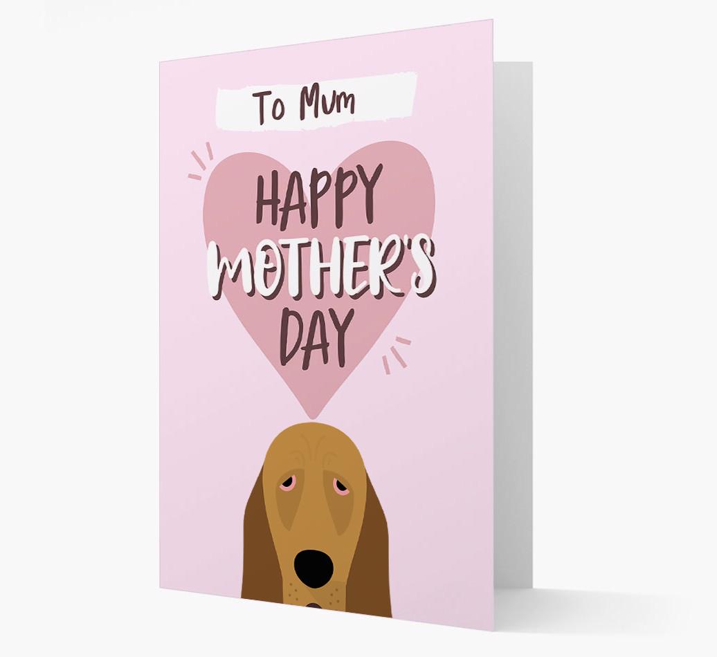 'Happy Mother's Day' - Personalised {breedFullName} Card