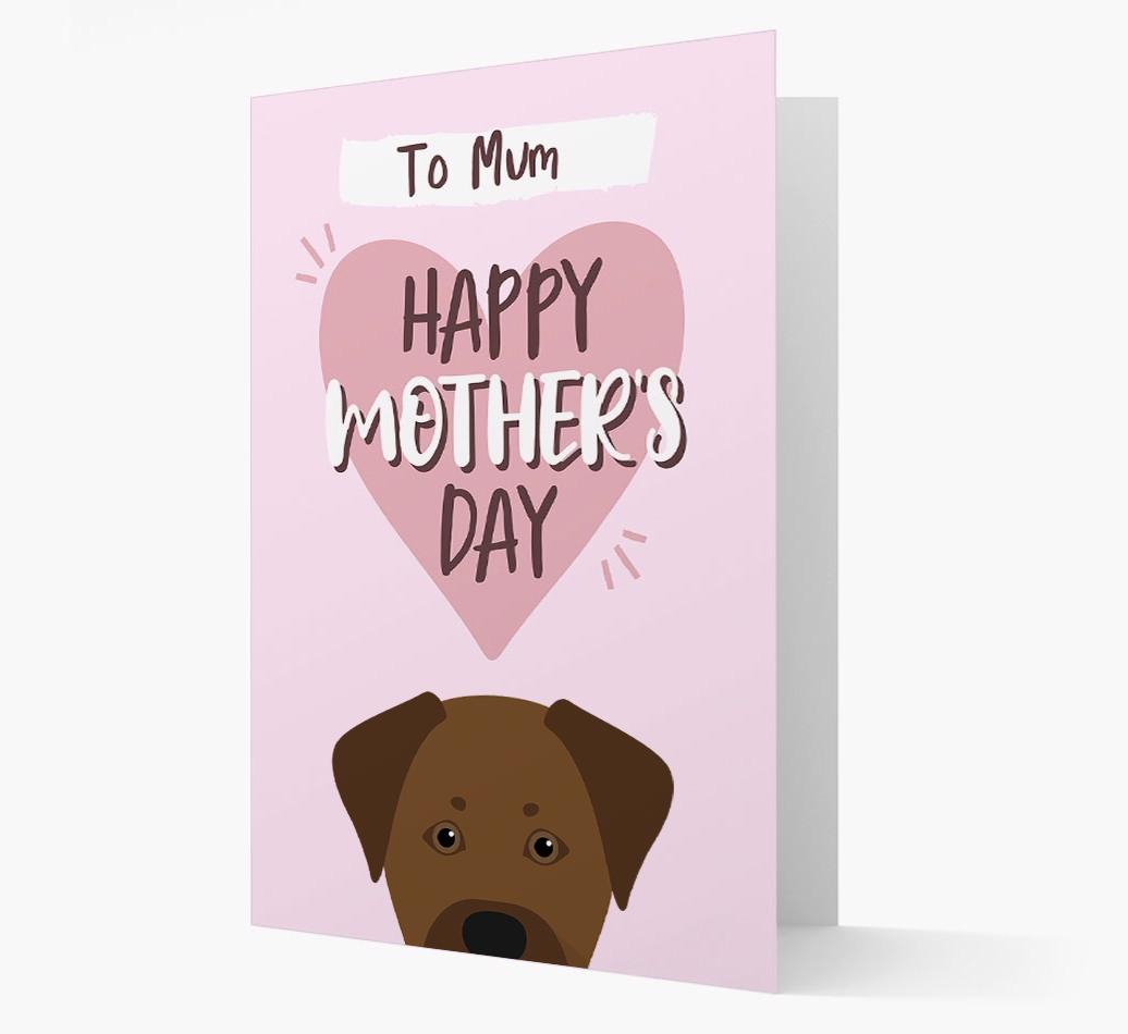 'Happy Mother's Day' - Personalised {breedFullName} Card