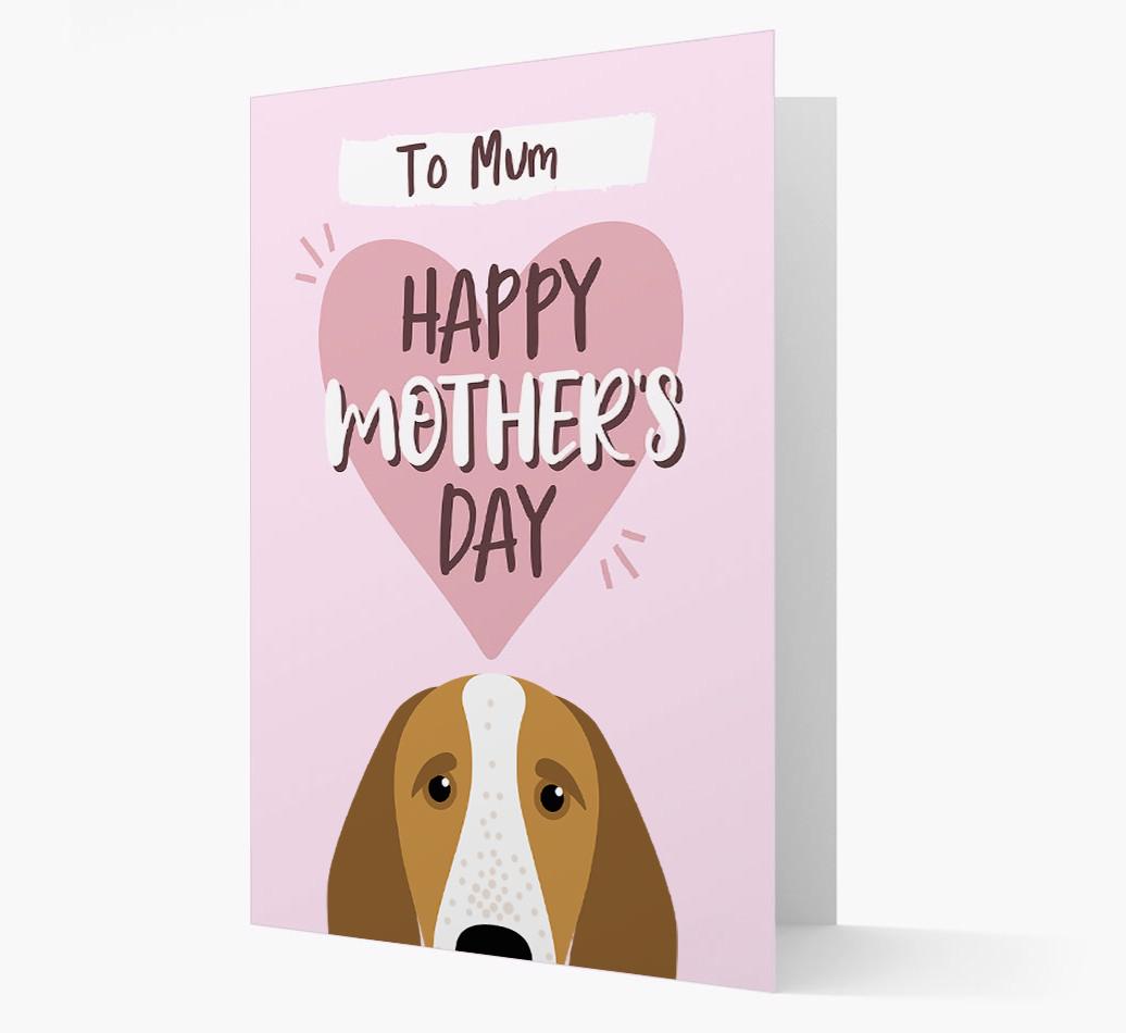 'Happy Mother's Day' - Personalised {breedFullName} Card