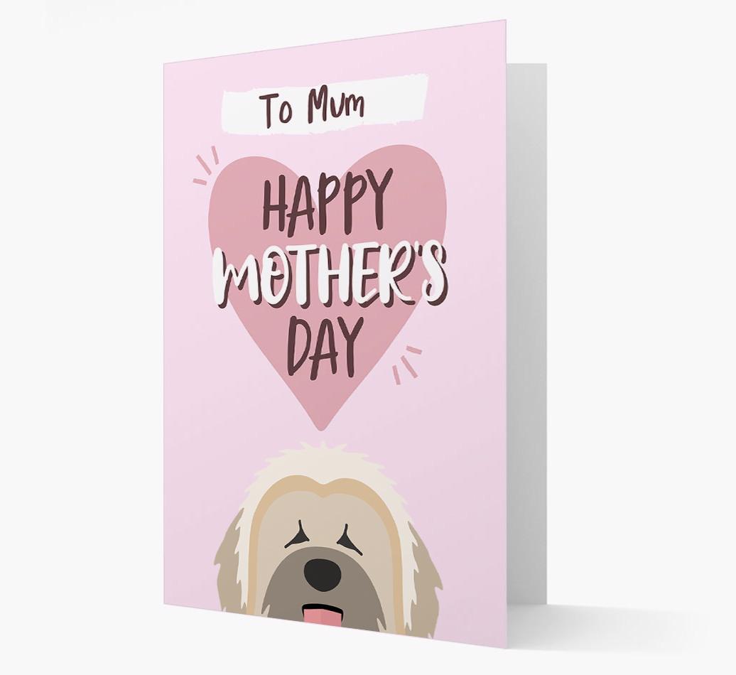 'Happy Mother's Day' - Personalised {breedFullName} Card