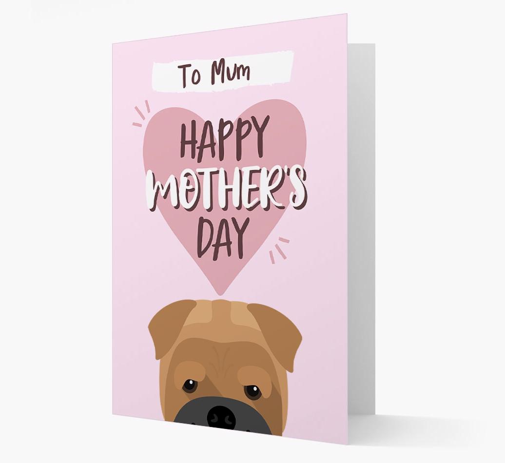 'Happy Mother's Day' - Personalised {breedFullName} Card
