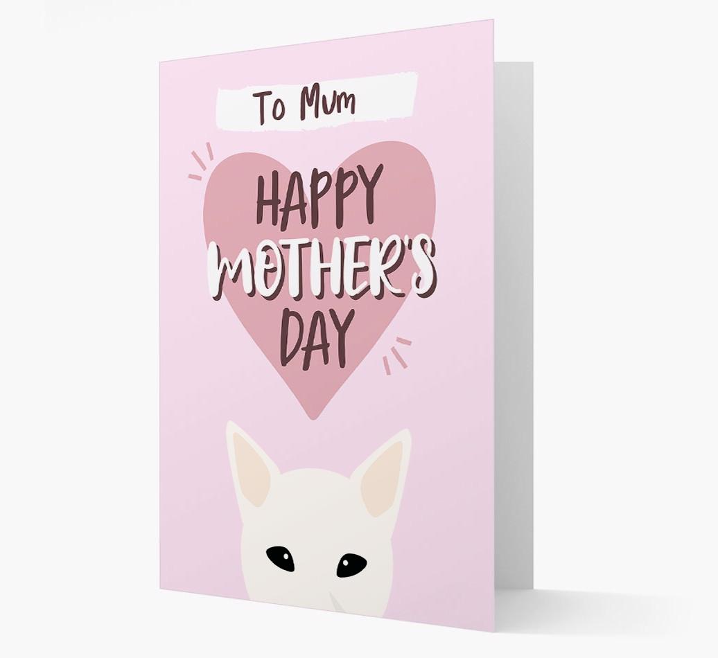 'Happy Mother's Day' - Personalised {breedFullName} Card