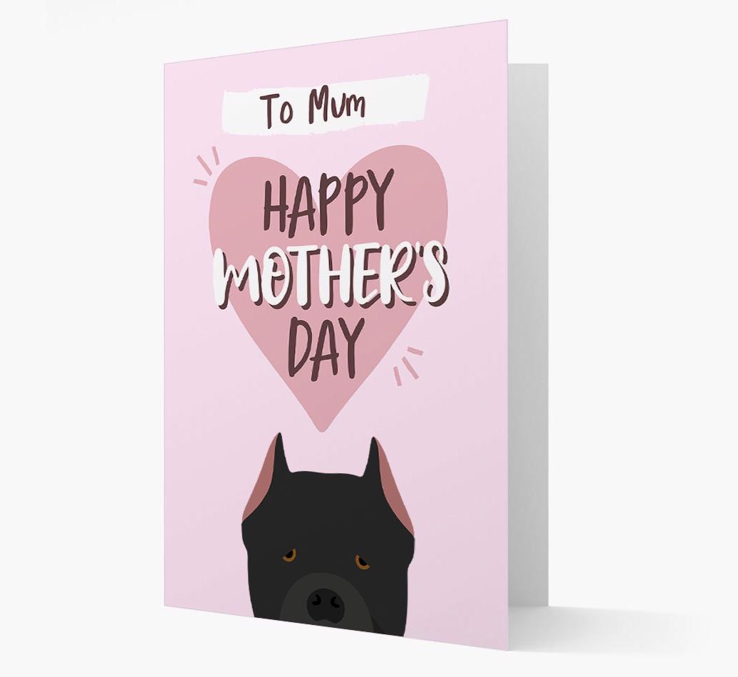 'Happy Mother's Day' - Personalised {breedFullName} Card