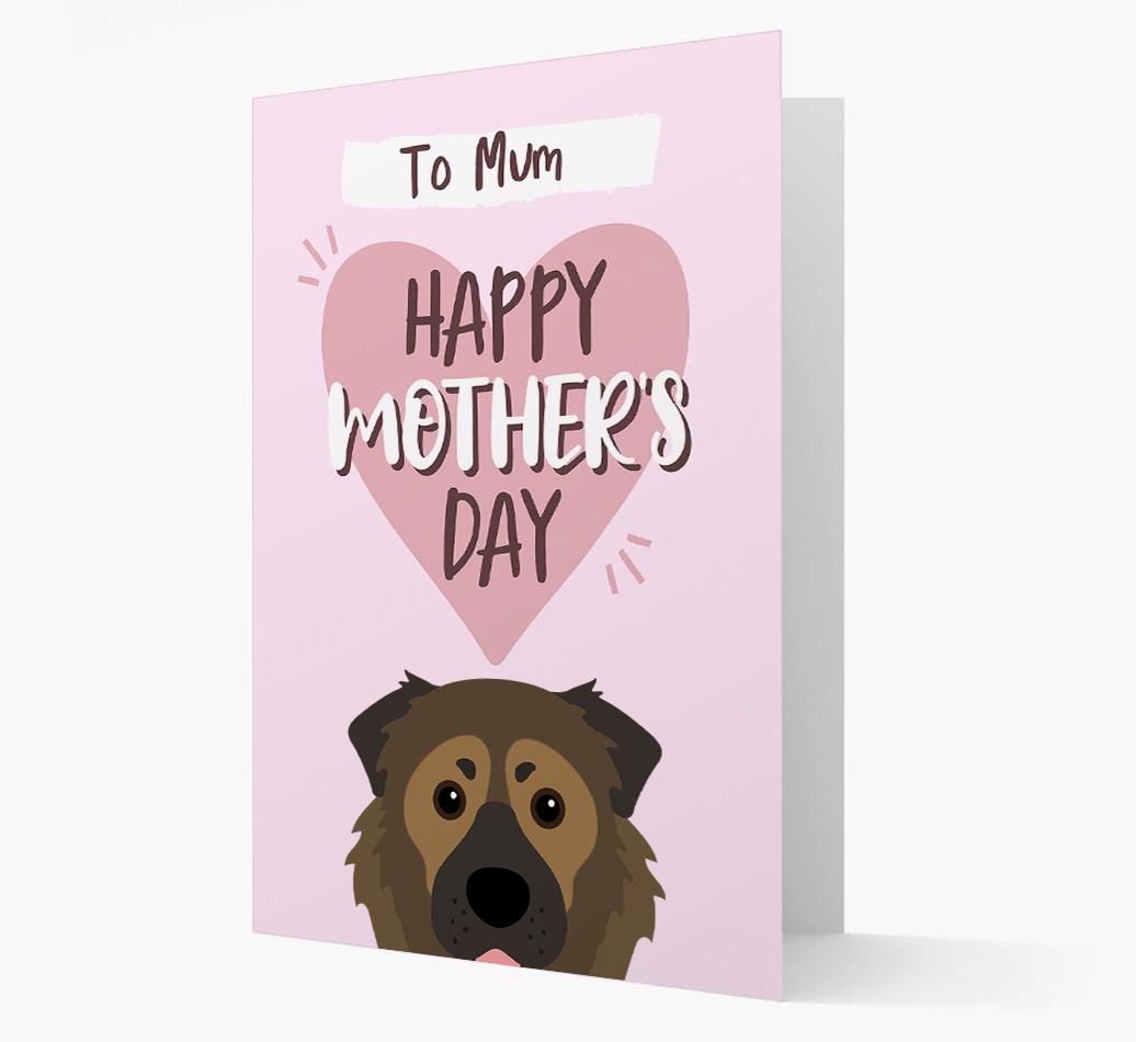'Happy Mother's Day' - Personalised {breedFullName} Card