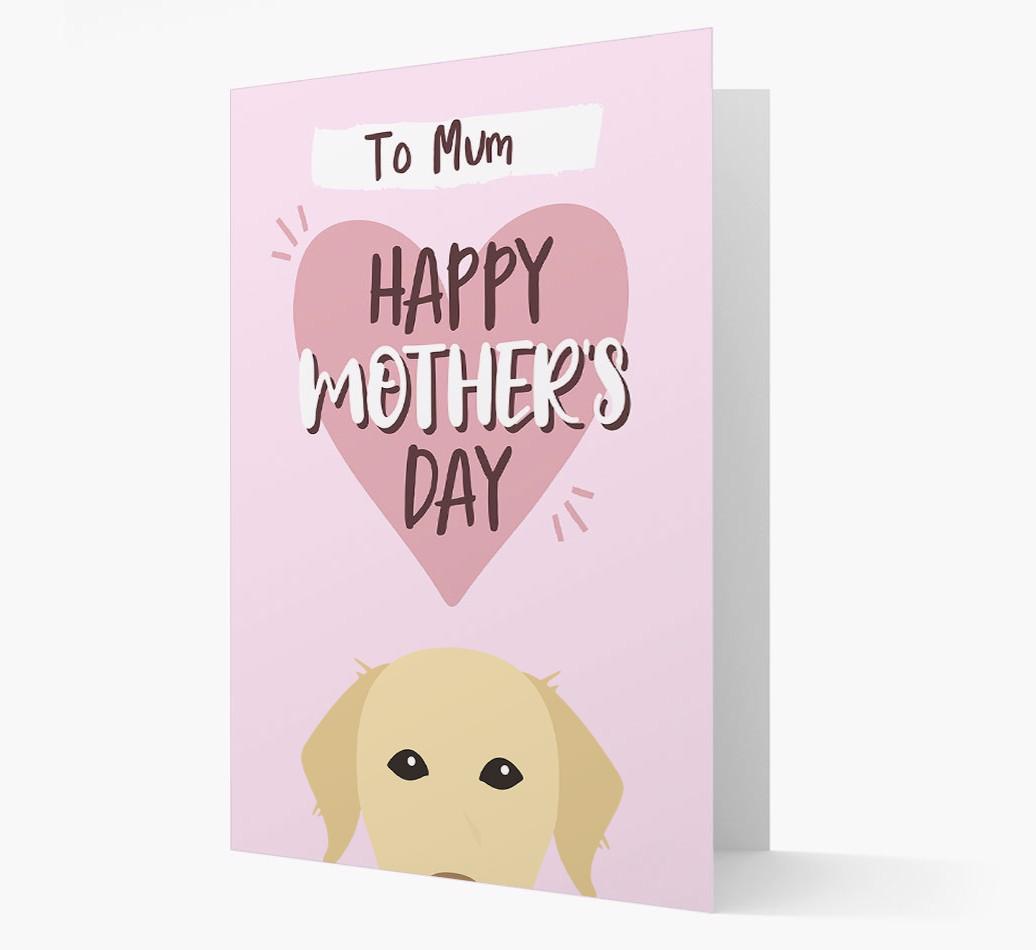 'Happy Mother's Day' - Personalised {breedFullName} Card