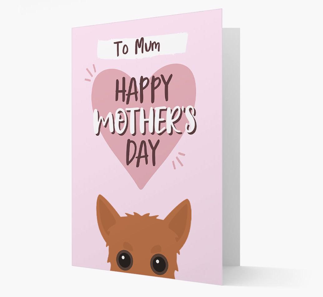 'Happy Mother's Day' - Personalised {breedFullName} Card