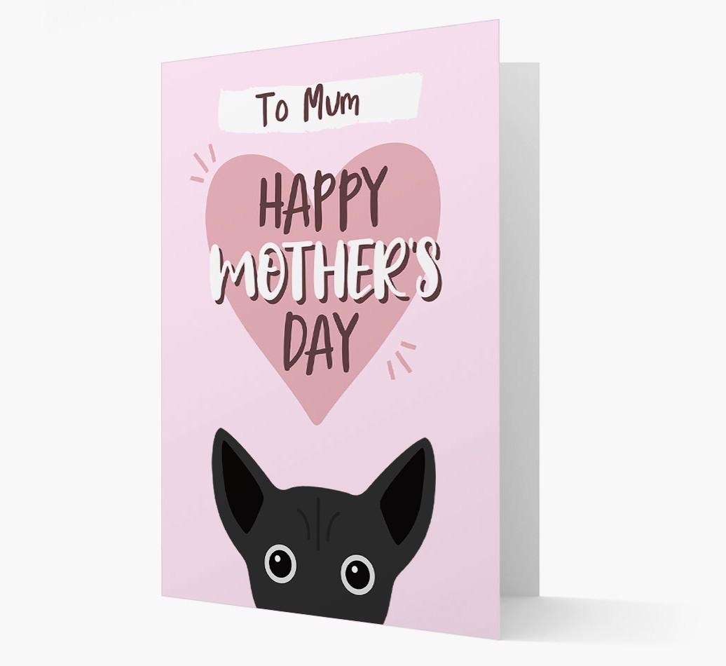 'Happy Mother's Day' - Personalised {breedFullName} Card