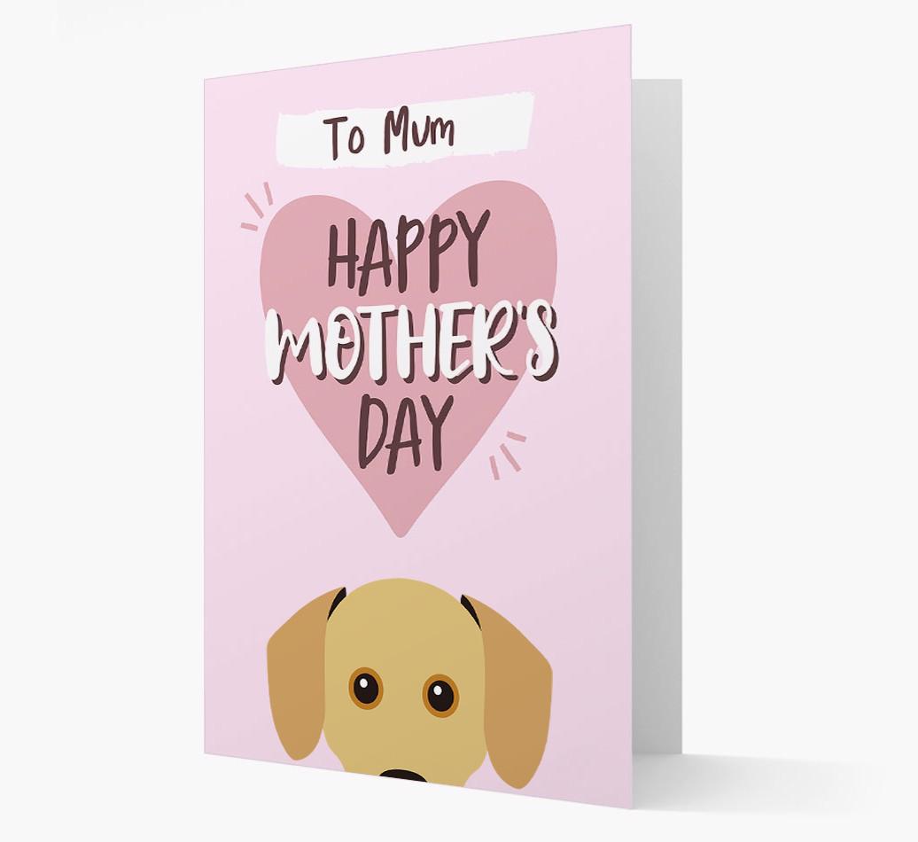 'Happy Mother's Day' - Personalised {breedFullName} Card