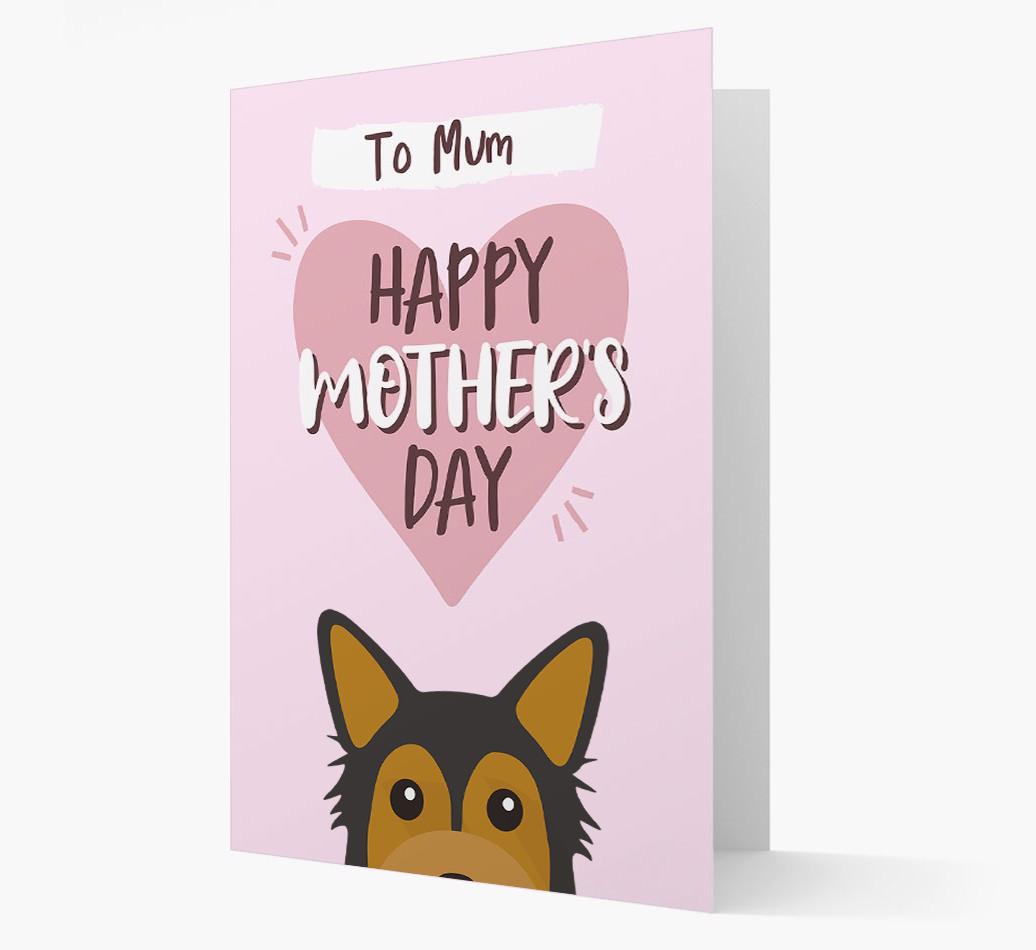 'Happy Mother's Day' - Personalised {breedFullName} Card