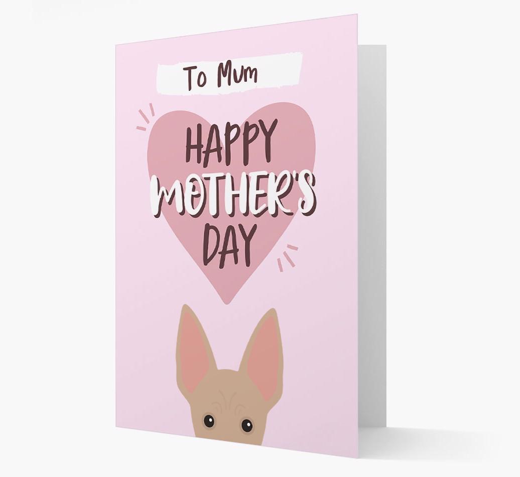 'Happy Mother's Day' - Personalised {breedFullName} Card