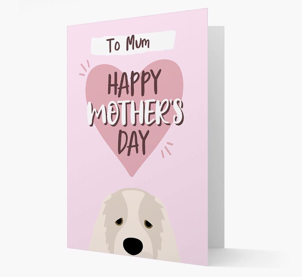 'Happy Mother's Day' - Personalised {breedFullName} Card