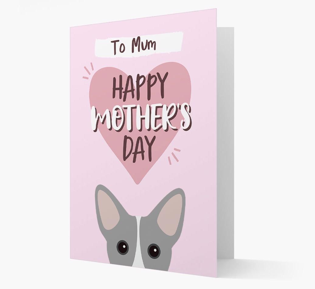 'Happy Mother's Day' - Personalised {breedFullName} Card