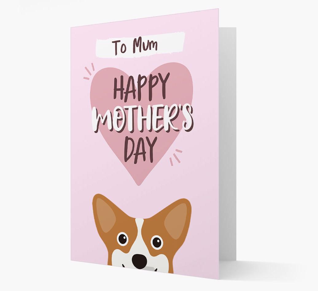 'Happy Mother's Day' - Personalised {breedFullName} Card